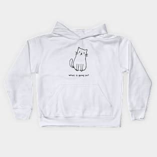 What is going on Cat Kids Hoodie